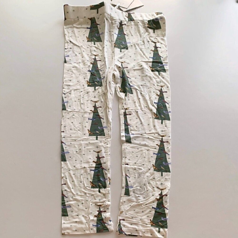 Kate Quinn Organics Retro Bird Tree Bamboo Leggings 6 Years 2021